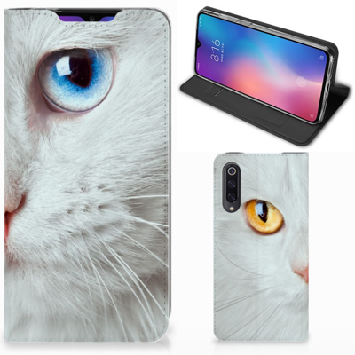 Xiaomi Mi 9 | Hoesje maken | Witte Kat