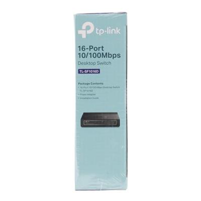 TL-SF1016D 16-Port 10100Mbps Desktop Switch - Switch - 16 x 10100 - desktop - thumbnail
