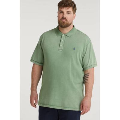 POLO Ralph Lauren Big & Tall +size regular fit polo Plus Size lichtgroen