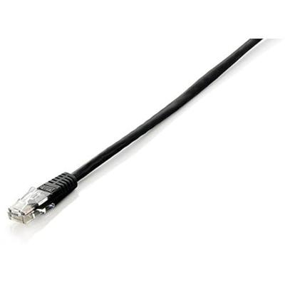 Equip 625457 patch cable, u/utp cat6 26awg 250mhz, 0,5m, black