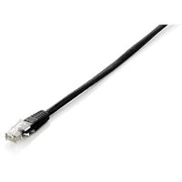 Equip 625457 patch cable, u/utp cat6 26awg 250mhz, 0,5m, black - thumbnail