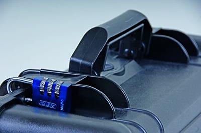 ABUS ABVS46614 Hangslot 31.5 mm Blauw Cijferslot