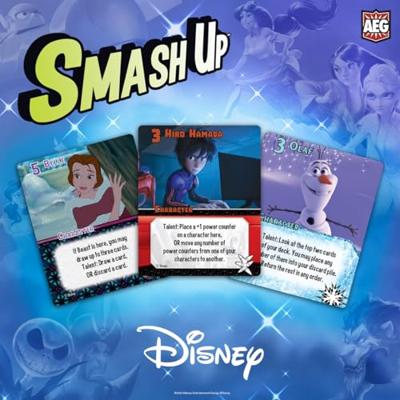 Disney European player network smash up: edition kaartspel (engels, 2 spelers, 30 - 45 minuten, vanaf 14 jaar)