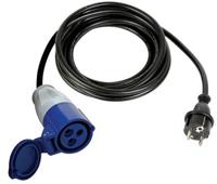 Verloopkabel van schukostekker naar cee-contrastekker 3 m Velleman - Velleman - thumbnail