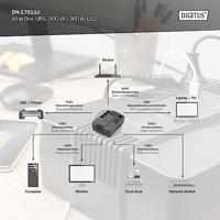 Digitus UPS-systeem 600 VA - thumbnail