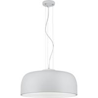 LED Hanglamp Mat Wit - 4-lichts Rond met E27 Fitting - Aluminium - thumbnail