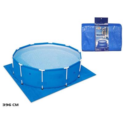 Grondzeil voor een zwembad 396x 396cm Grondzeil voor een zwembad 396x 396cm