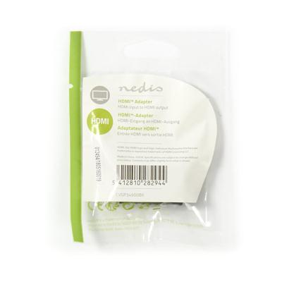 HDMI-Adapter | HDMI Female - HDMI Female | Zwart HDMI-Adapter | HDMI Female - HDMI Female | Zwart