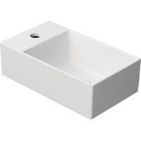 Ben Stelvio Fontein 40x23x12 cm 1 krg links Mat Wit - thumbnail