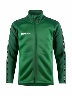 Craft 1912728 Squad 2.0 Full Zip M - Team Green/Ivy - L