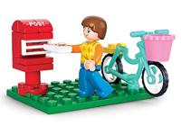 Sluban m38-b0516 girls dream brievenbus - thumbnail