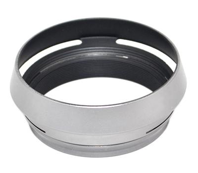 JJC Zilveren Zonneklep en Filteradapter voor Fujifilm X100VI X100V X100F X100T X100S X100 en X70 Camera Aanbrengen aan de Achterkant op Lens
