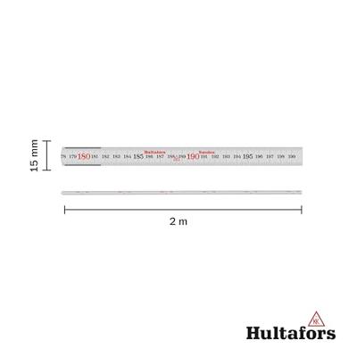 Hultafors Duimstok A 59 2m - 10-delig - HU150003 - HU150003 Hultafors Duimstok A 59 2m - 10-delig - HU150003 - HU150003