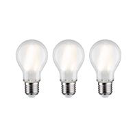 Paulmann 29093 LED-lamp Energielabel E (A - G) E27 Peer 9 W Neutraalwit (Ø x h) 60 mm x 106 mm 3 stuk(s) - thumbnail