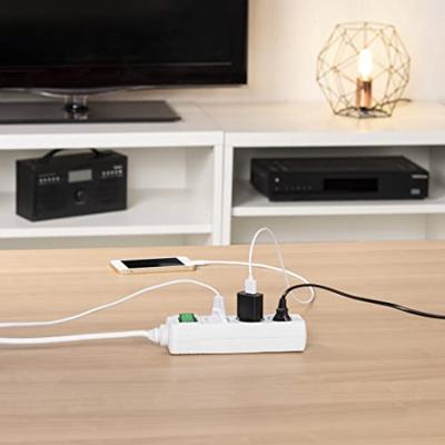 Hama Stekkerdoos, 3-voudig, schakelaar, 3 m Kabel Wit - thumbnail