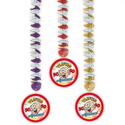 Hangdecoratie Abraham Rainbow 3 stuks Hangdecoratie Abraham Rainbow 3 stuks