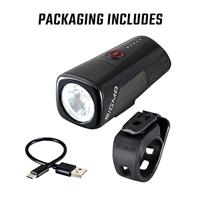 Sigma koplamp buster 400 led li-ion accu usb - thumbnail