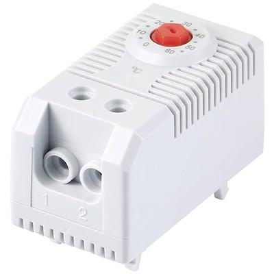 TRU COMPONENTS Thermostaat TC-FKO011NC 1x NC (l x b x h) 60 x 33 x 43 mm 1 stuk(s)