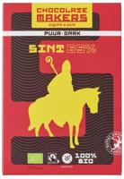 Chocolatemakers Sint letter 65% puur bio 120 Gram - thumbnail