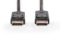 Digitus AK-340100-030-S DisplayPort-kabel DisplayPort Aansluitkabel DisplayPort-stekker, DisplayPort-stekker 3.00 m Zwart - thumbnail