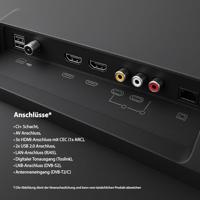 Dyon Ultimax 32H-TI-W LED-TV 80 cm 32 inch Energielabel F (A - G) DVB-C, DVB-S2, DVB-T, DVB-T2, HD ready, Smart TV, WiFi Zwart - thumbnail