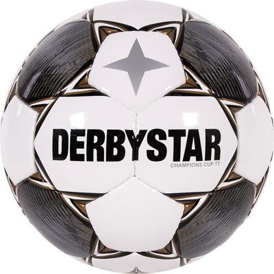 Derbystar Champions Cup II Voetbal Maat 5 Wit Grijs Zwart