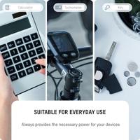 Ansmann knoopcel lithium coin cell cr 2025 3v - thumbnail