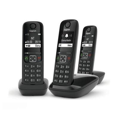 Gigaset AS690 TRIO Huistelefoon Zwart