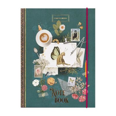 Pimpelmees A5 Notitieboek Wonderland Fig Wingmonkey Pimpelmees A5 Notitieboek Wonderland Fig Wingmonkey