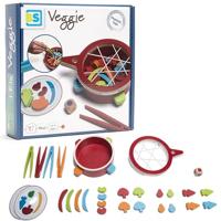 BS Toys match the veggie houten groenten spel, 30dlg. - thumbnail