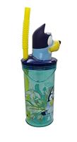 Rietjesbeker Bluey 3D Figuur, 360ml - thumbnail