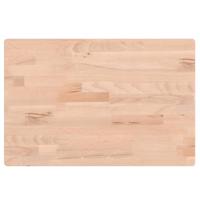 Wastafelblad 60x40x1,5 cm massief beukenhout - thumbnail
