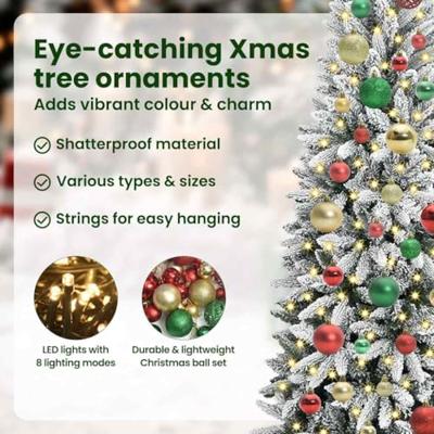 VidaXL Kunstkerstboom wit 120 cm pvc en plastic en staal en pe