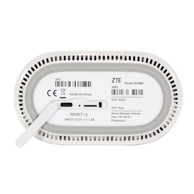 ZTE 5G CPE MC888, Unlocked 5G WiFi Home Router, Fast WiFi 6, Up tot 3,8 Gbps, Premium Design met laag stroomverbruik