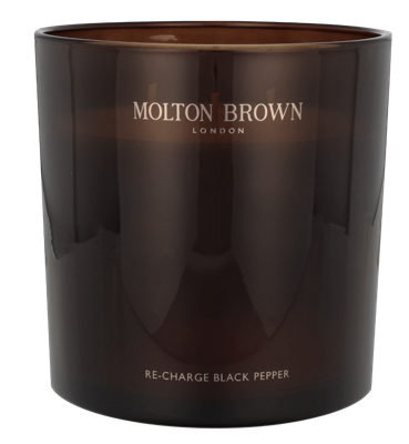 Molton Brown Home Fragrance Re-Charge Black Pepper 3 Wick Scented Candle 600gr