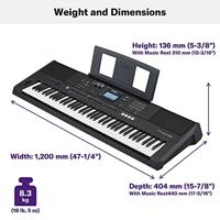 Yamaha PSR-EW425 keyboard - thumbnail