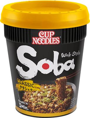 Noodles nissin soba classic cup