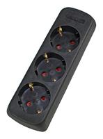 AS Schwabe 11732 Stekkerdoos Zwart 1 stuk(s) - thumbnail