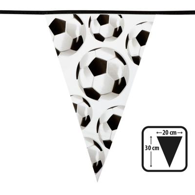 Boland Vlaggenlijn voetbal puntvlaggen, 6mtr.