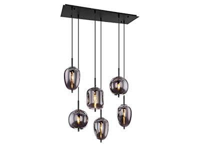 Globo Design hanglampBlacky zwart - 15345-6