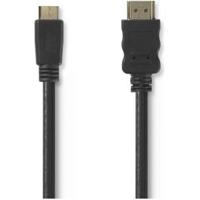 High Speed HDMI-kabel met Ethernet | HDMI-connector - HDMI-mini-connector | 3,0 m | Zwart - thumbnail