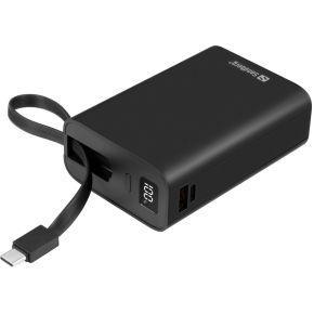 Sandberg Powerbank 20000 PD20W Connect 20000 mAh Zwart
