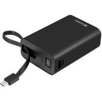 Sandberg Powerbank 20000 PD20W Connect 20000 mAh Zwart - thumbnail