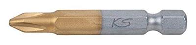 KS Tools 911.2647 9112647 Kruis-bit PH 3 Speciaal staal Titanium gecoat C 6.3 5 stuk(s) KS Tools 911.2647 9112647 Kruis-bit PH 3 Speciaal staal Titanium gecoat C 6.3 5 stuk(s)