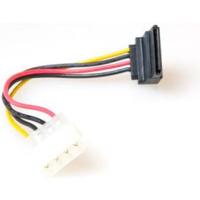 ACT Molex 4-pin naar SATA Haaks F/M 0,15m - thumbnail