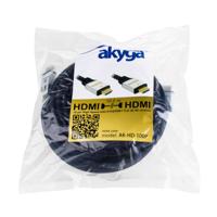 Akyga AK-HD-100P HDMI-kabel Aansluitkabel 10.0 m Zwart - thumbnail