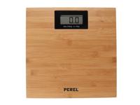 Perel Personenweegschaal digitaal 200 kg bruin - thumbnail