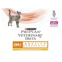 Purina Pro Plan Veterinary Diets OM St/Ox Obesity Management Kip natvoer kat (10 x 85 gram) - thumbnail