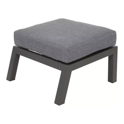 Down Town hocker aluminium antraciet