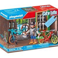 70674 Playmobil gift set e-bike werkplaats - thumbnail